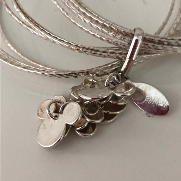 SILVER DISNEY MICKEY MOUSE BANGLES - Picture 7 of 8